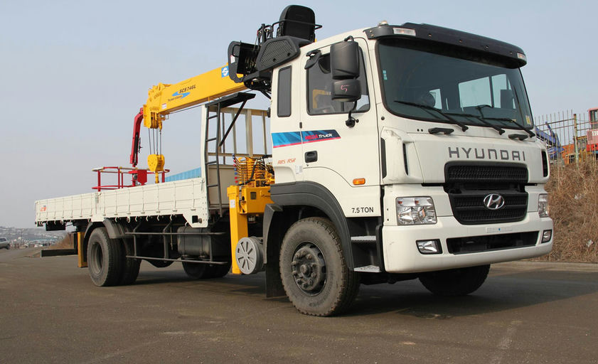 Аренда манипулятора Hyundai Gold 10 тонн (7 т)