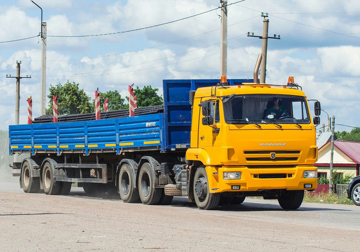 Аренда длинномера КАМАЗ 20 тонн 13,6 метров