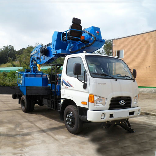 Автовышка АГП Dasan 280 L на базе Hyundai