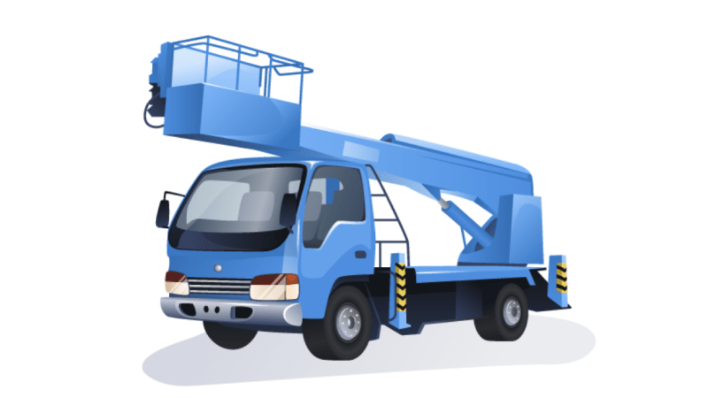 Автовышка АГП 22 метра TADANO AT200CG на базе Mitsubishi Canter